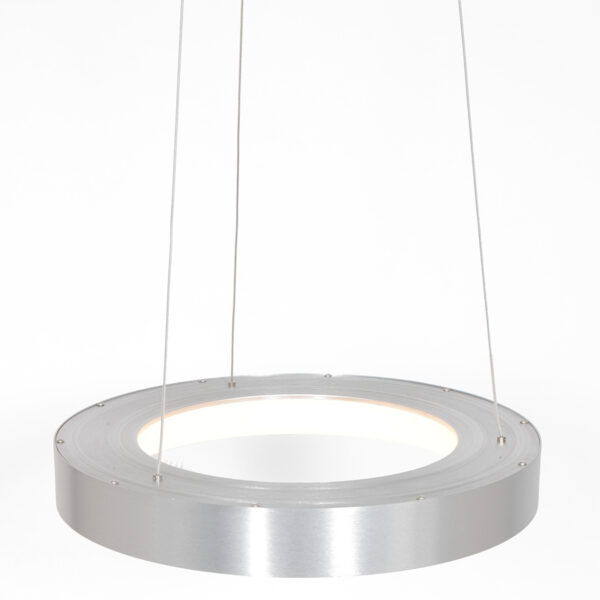 Steinhauer Ringlede hanglamp - ring - ingebouwd LED - ⌀48 cm - zilver - Image 13