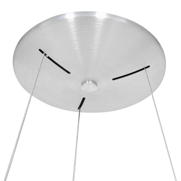 Steinhauer Ringlede hanglamp - ring - ingebouwd LED - ⌀48 cm - zilver - Image 6