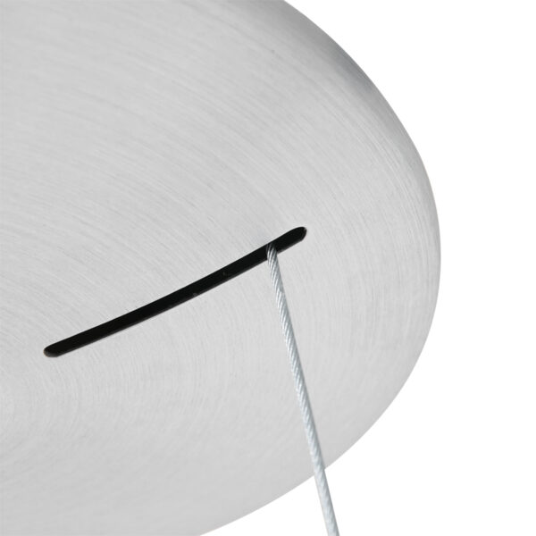 Steinhauer Ringlede hanglamp - ring - ingebouwd LED - ⌀48 cm - zilver - Image 10