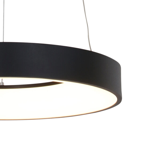 Steinhauer Ringlede hanglamp - ring - ingebouwd LED - ⌀48 cm - zwart - Image 12