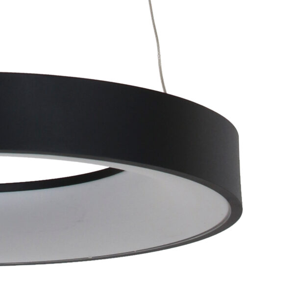 Steinhauer Ringlede hanglamp - ring - ingebouwd LED - ⌀48 cm - zwart - Image 13