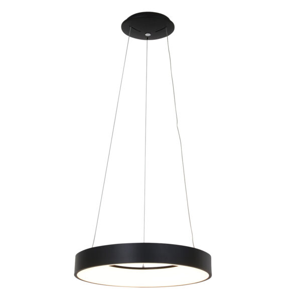 Steinhauer Ringlede hanglamp - ring - ingebouwd LED - ⌀48 cm - zwart - Image 14
