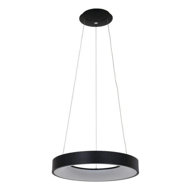 Steinhauer Ringlede hanglamp - ring - ingebouwd LED - ⌀48 cm - zwart - Image 15