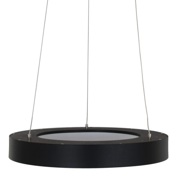 Steinhauer Ringlede hanglamp - ring - ingebouwd LED - ⌀48 cm - zwart - Image 5