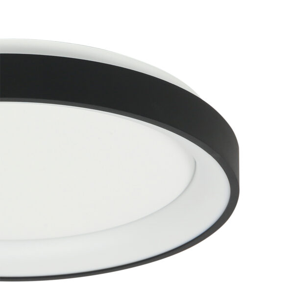 Steinhauer Ringlede plafonnieres –– wit en zwart - Image 4