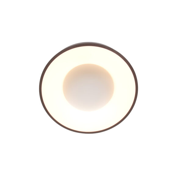 Steinhauer Ringlede plafondlamp – ø 30 cm – Ingebouwd (LED) – brons en wit - Image 10