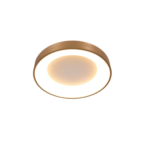 Steinhauer Ringlede plafondlamp - rond - ingebouwd LED - Ø 30 cm - 2700K - goud - Image 4