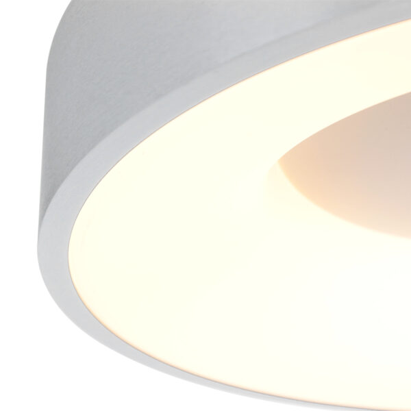 Steinhauer Ringlede plafondlamp - rond - ingebouwd LED - Ø 30 cm - 2700K - zilver - Image 5