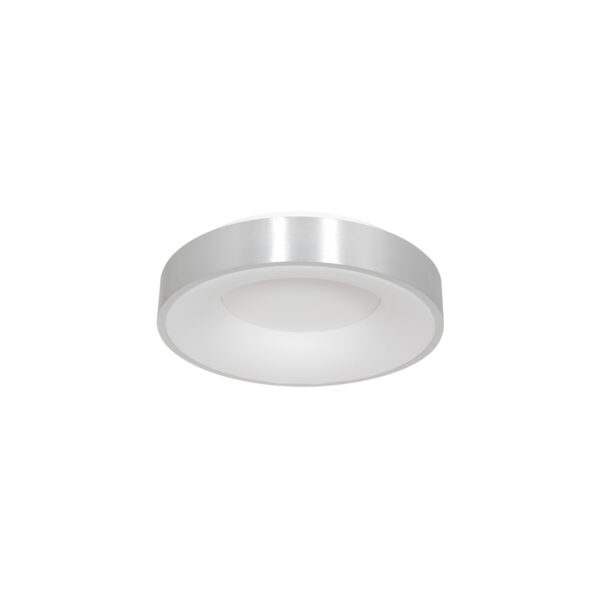 Steinhauer Ringlede plafonniere – ø 30 cm – Ingebouwd (LED) – Zilver