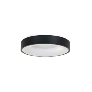 Steinhauer Ringlede plafonniere – ø 30 cm – Ingebouwd (LED) – Zwart
