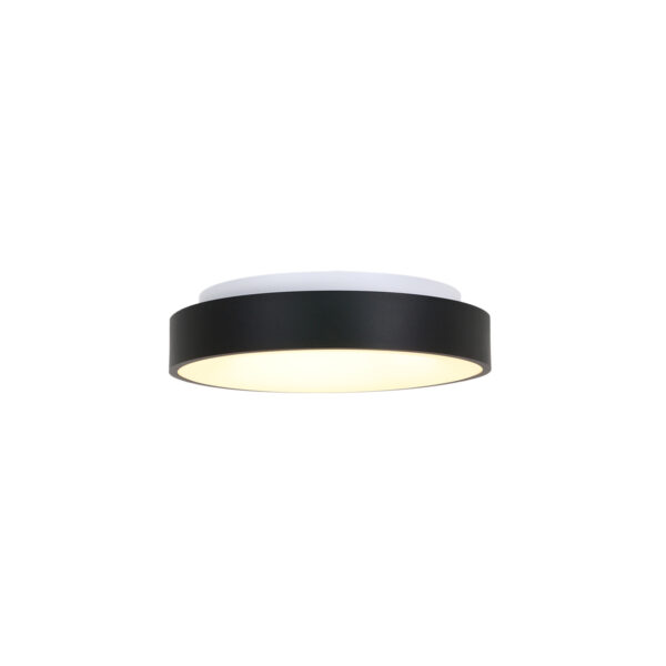 Steinhauer Ringlede plafondlamp - rond - ingebouwd LED - Ø 30 cm - 2700K - zwart - Image 5