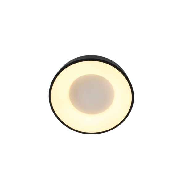 Steinhauer Ringlede plafondlamp - rond - ingebouwd LED - Ø 30 cm - 2700K - zwart - Image 9