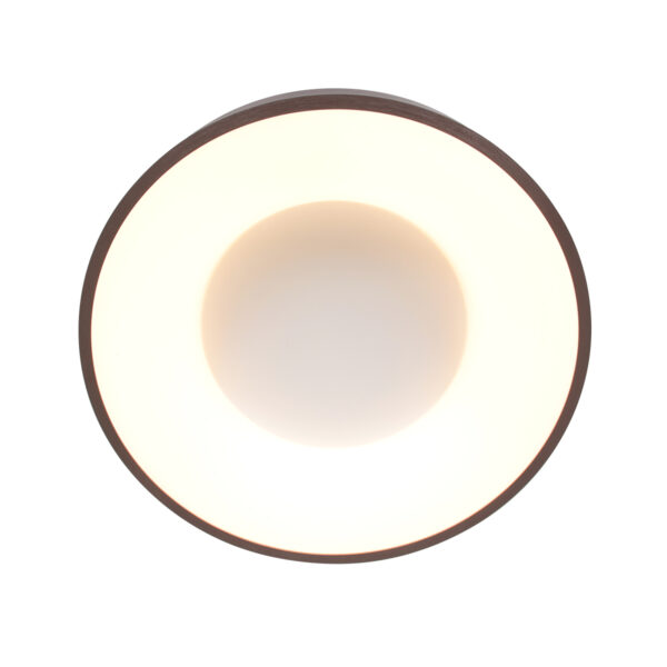 Steinhauer Ringlede plafondlamp – ø 38 cm – Niet verstelbaar – Ingebouwd (LED) – brons en wit - Image 11