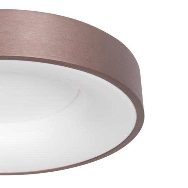 Steinhauer Ringlede plafondlamp – ø 38 cm – Niet verstelbaar – Ingebouwd (LED) – brons en wit - Image 4