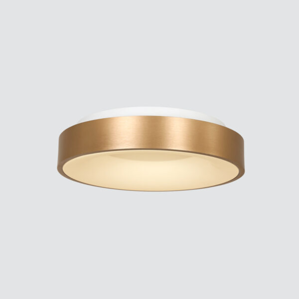 Steinhauer Ringlede plafondlamp - ring | ingebouwd LED -  Ø 38 cm - goud - Image 11