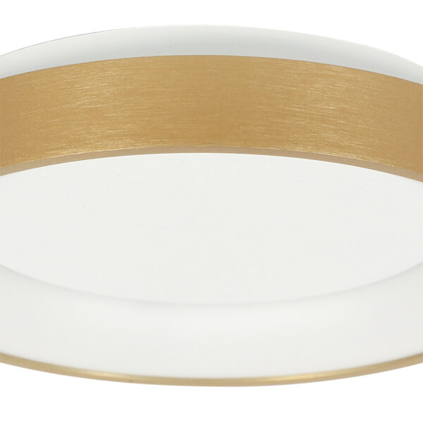 Steinhauer Ringlede plafonnieres –– goud en wit - Image 4