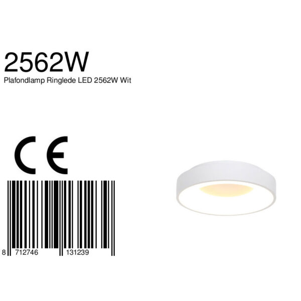 Steinhauer Ceiling and Wall plafondlamp - rond | ingebouwd LED - Ø 38 cm - 2800K - wit - Image 7