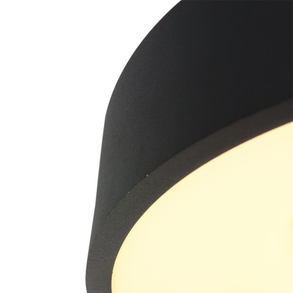 Steinhauer Ringlede plafondlamp - rond - ingebouwd LED - Ø 38 cm - 2800K - zwart - Image 14