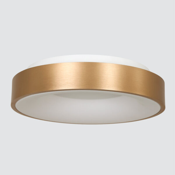 Steinhauer Ringlede plafondlamp - ring - ingebouwd LED - Ø 48 cm - goud - Image 12