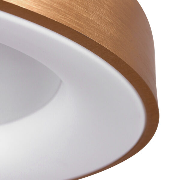 Steinhauer Ringlede plafondlamp - ring - ingebouwd LED - Ø 48 cm - goud - Image 5