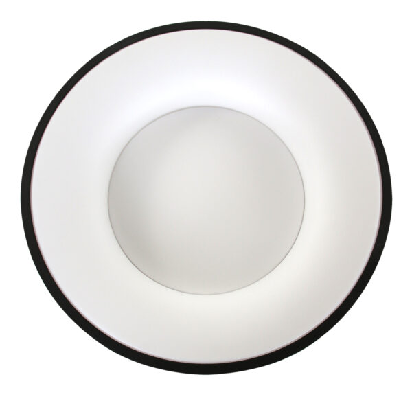 Steinhauer Ceiling and Wall moderne plafondlamp groot - Ø 48 cm - ingebouwd LED - 2800K - zwart - Image 11