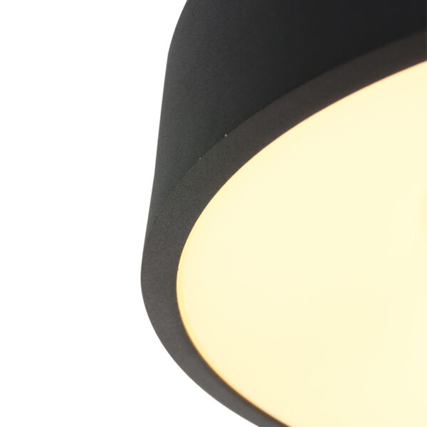 Steinhauer Ceiling and Wall moderne plafondlamp groot - Ø 48 cm - ingebouwd LED - 2800K - zwart - Image 14
