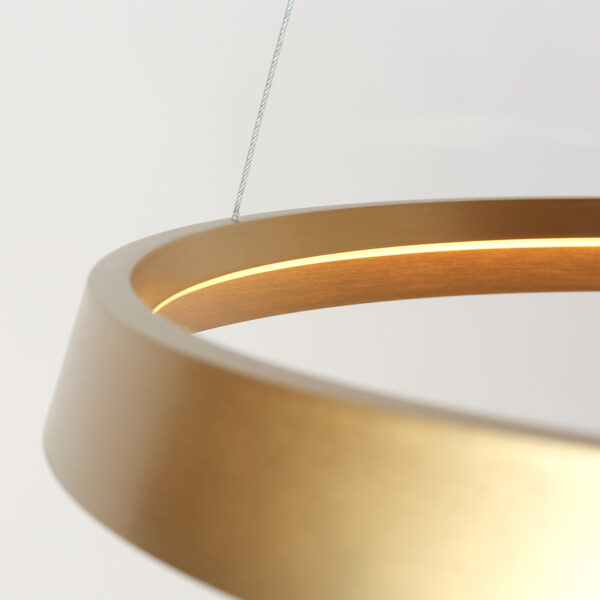 Steinhauer Ringlux hanglamp –– goud - Image 3