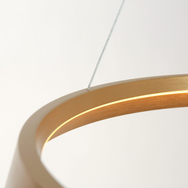 Steinhauer Ringlux hanglamp –– goud - Image 5