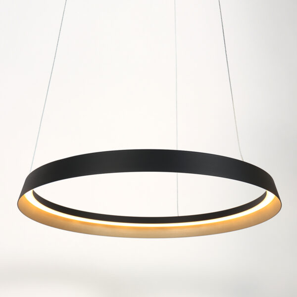 Steinhauer Ringlux hanglamp –– goud en zwart - Image 9
