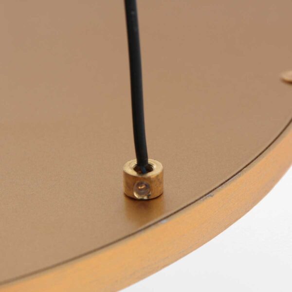 Steinhauer Ringlux hanglamp – ø 60 cm – In hoogte verstelbaar – Ingebouwd (LED) – goud - Image 11