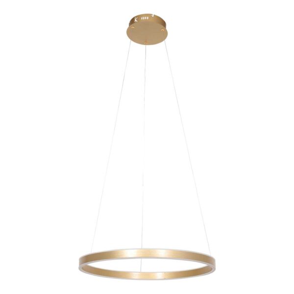 Steinhauer Ringlux hanglamp – ø 60 cm – In hoogte verstelbaar – Ingebouwd (LED) – goud - Image 12