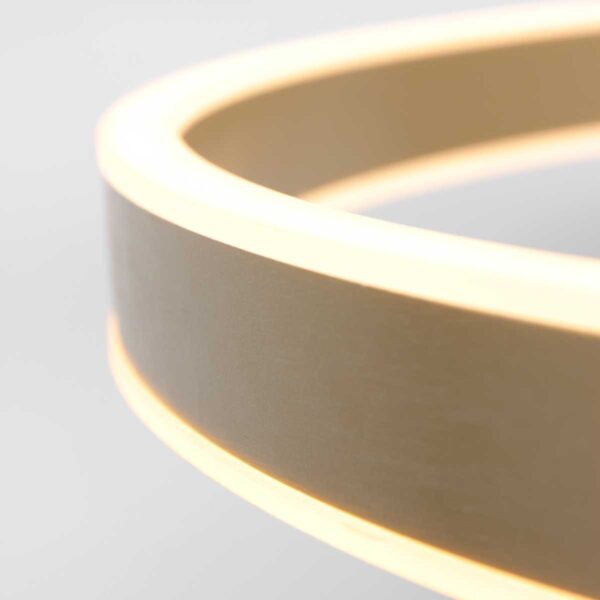 Steinhauer Ringlux hanglamp – ø 60 cm – In hoogte verstelbaar – Ingebouwd (LED) – goud - Image 10