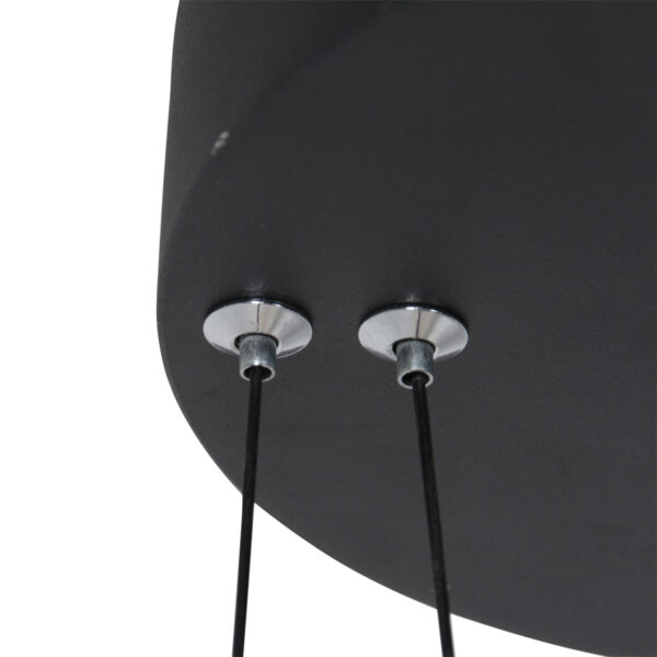 Steinhauer Ringlux hanglamp – ø 60 cm – In hoogte verstelbaar – Ingebouwd (LED) – zwart - Image 14