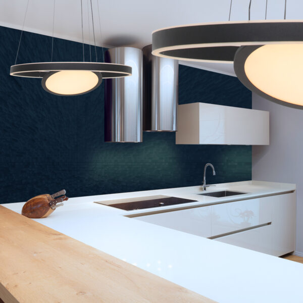 Steinhauer Ringlux hanglamp – ø 60 cm – In hoogte verstelbaar – Ingebouwd (LED) – zwart - Image 3