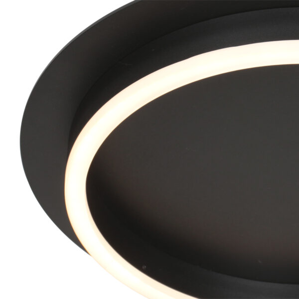 Steinhauer Ringlux plafonnieres – ø 32 cm – Ingebouwd (LED) – zwart - Image 3