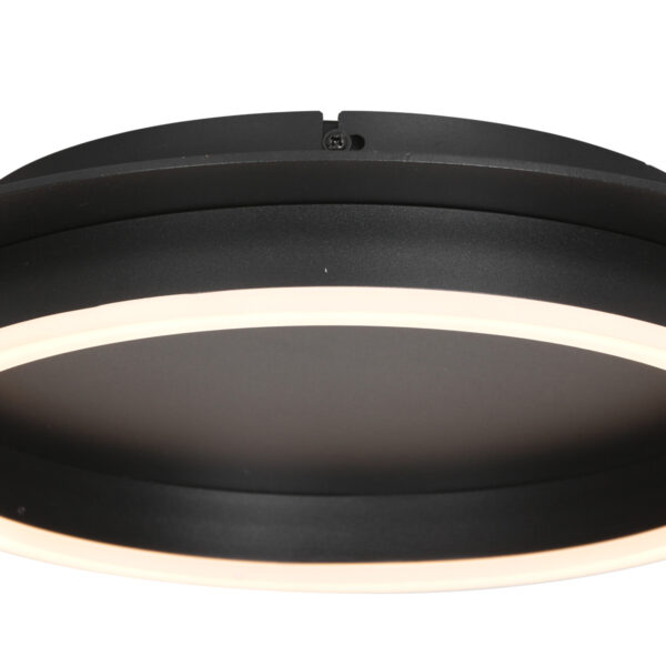 Steinhauer Ringlux plafonnieres – ø 32 cm – Ingebouwd (LED) – zwart - Image 5