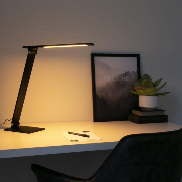 Steinhauer Serenade bureaulamp - draai- en kantelbaar - dimbaar - LED - mat zwart - Image 15