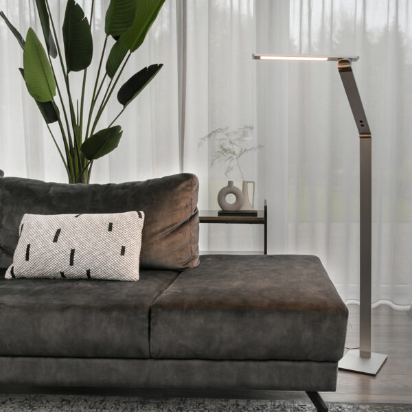 Steinhauer Serenade leeslamp - incl. ingebouwd LED - dimbaar - draai- en kantelbaar - staal - Image 2