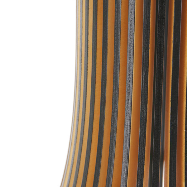 Steinhauer Smukt hanglamp - 50cm Ø - zebra snoer - houten spijlen - Image 11