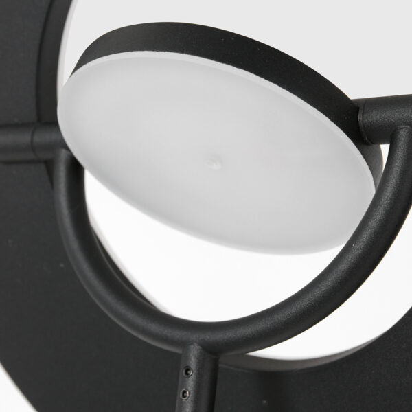 Zwarte vloerlamp met verstelbare leeslamp Steinhauer Soleil - Image 13