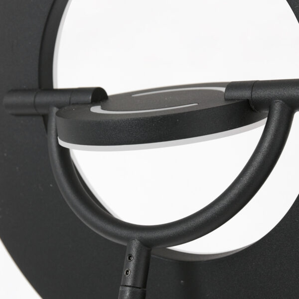 Zwarte vloerlamp met verstelbare leeslamp Steinhauer Soleil - Image 14