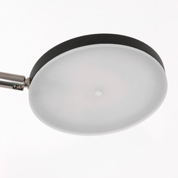 Flexibele ronde vloerlamp zwart Steinhauer Soleil - Image 15
