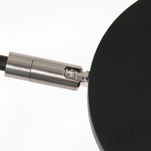 Flexibele ronde vloerlamp zwart Steinhauer Soleil - Image 16