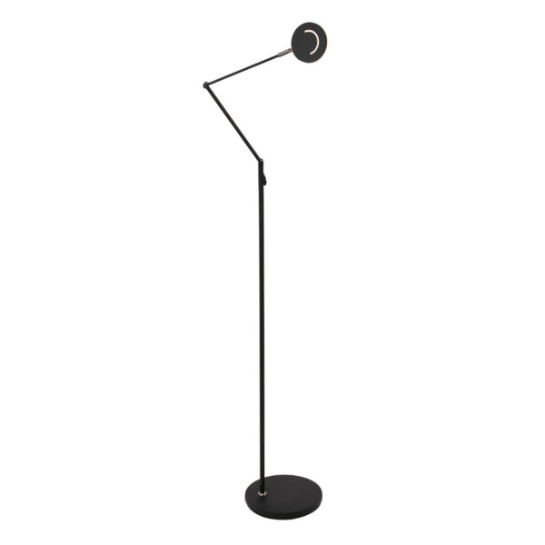 Flexibele ronde vloerlamp zwart Steinhauer Soleil - Image 18