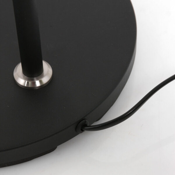 Flexibele ronde vloerlamp zwart Steinhauer Soleil - Image 19