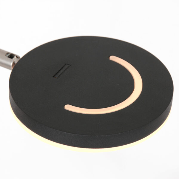 Steinhauer Soleil vloerlamp – In hoogte verstelbaar – Ingebouwd (LED) – zwart - Image 4