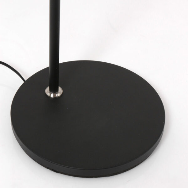 Flexibele ronde vloerlamp zwart Steinhauer Soleil - Image 4