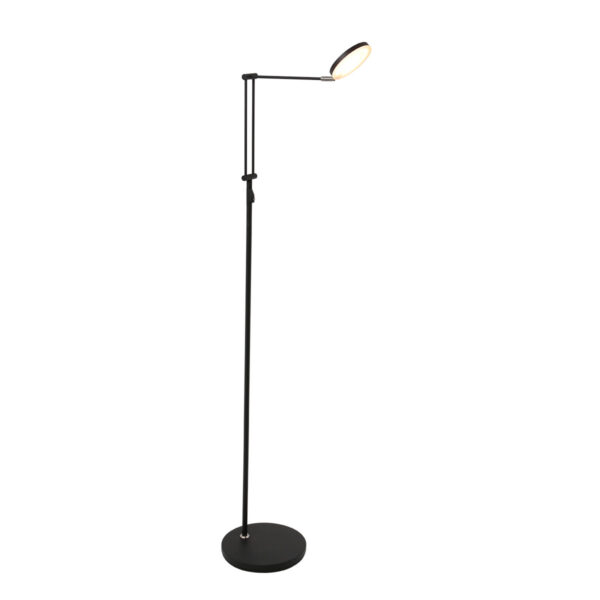 Flexibele ronde vloerlamp zwart Steinhauer Soleil - Image 10