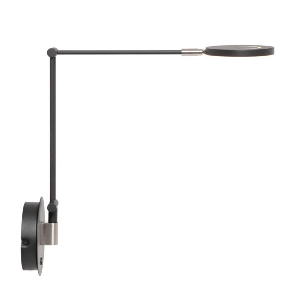 Steinhauer Soleil wandlamp – ø 14 cm – Ingebouwd (LED) – transparant en zwart - Image 8