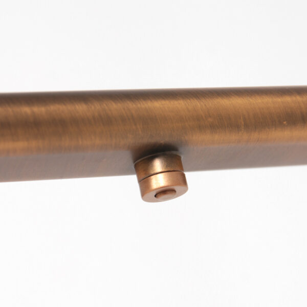 Steinhauer Sovereign Classic hanglamp - vierlichts - incl. G9 LED - pulsdimmer - brons - Afbeelding 11